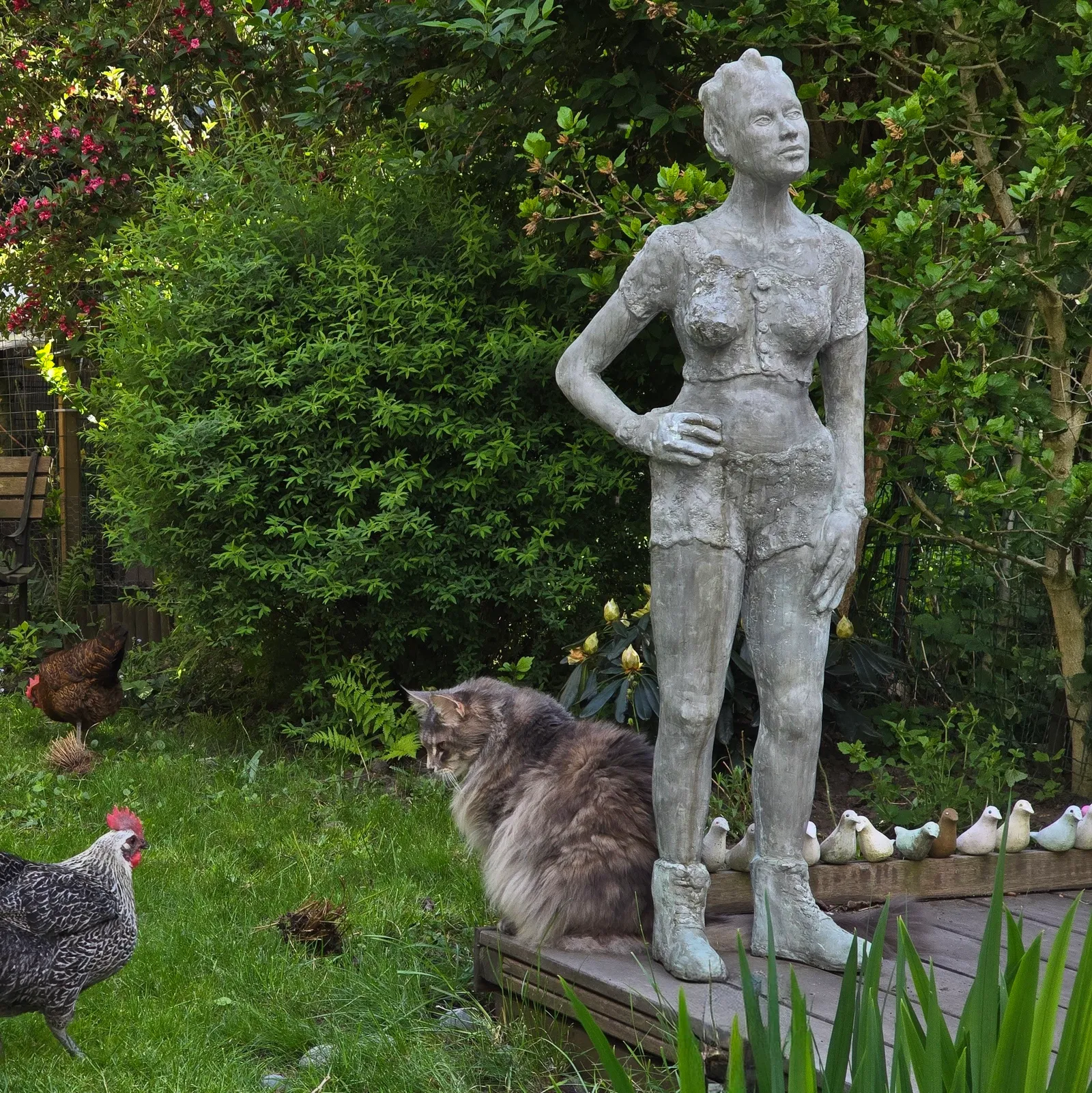 Sculpture by Michèle Vander Elst