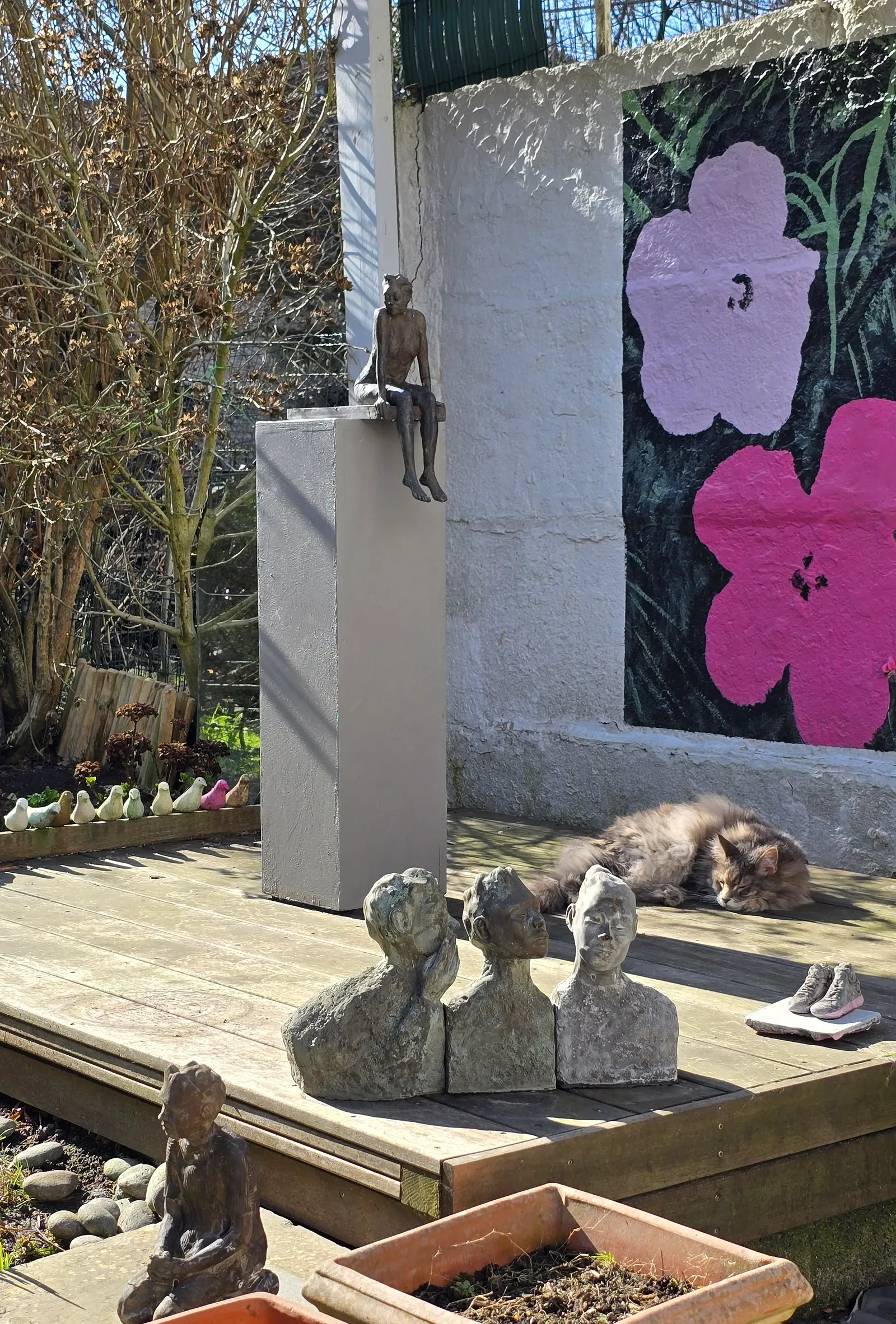 Sculpture by Michèle Vander Elst