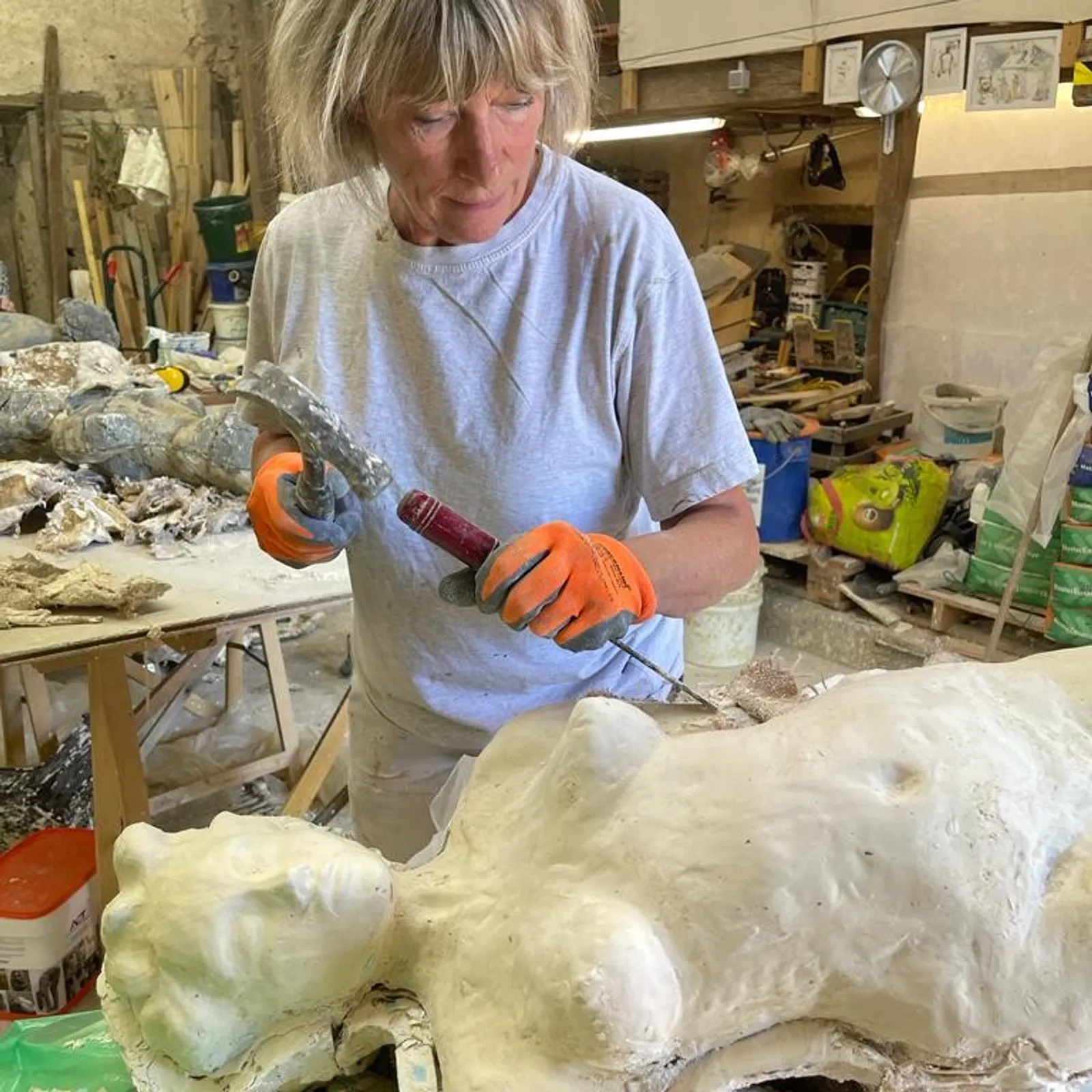 Sculpture by Michèle Vander Elst